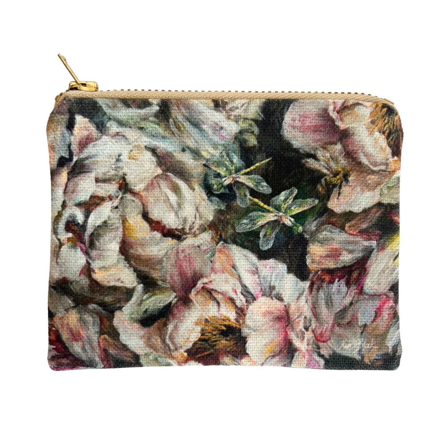 Dragonfly Cotton Coin Purse