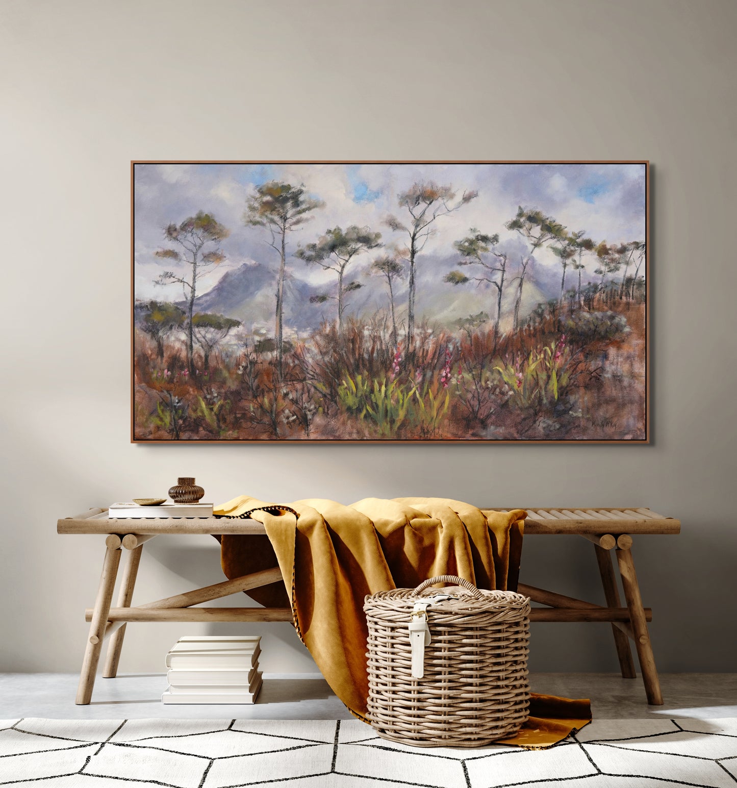 After The Fire Canvas Print