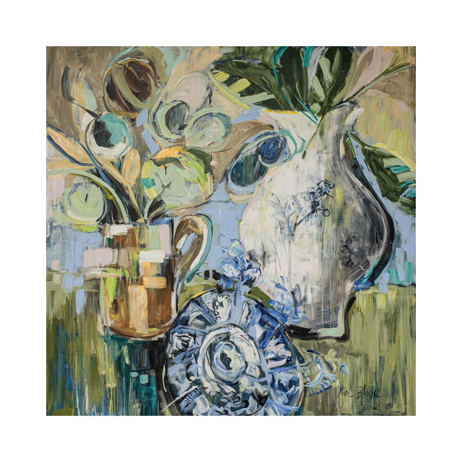 Square Greeting Cards & Envelopes - Kim Black - Ruthanne Collection