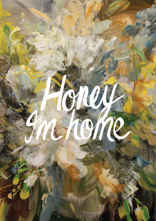 Honey I'm Home Canvas Print