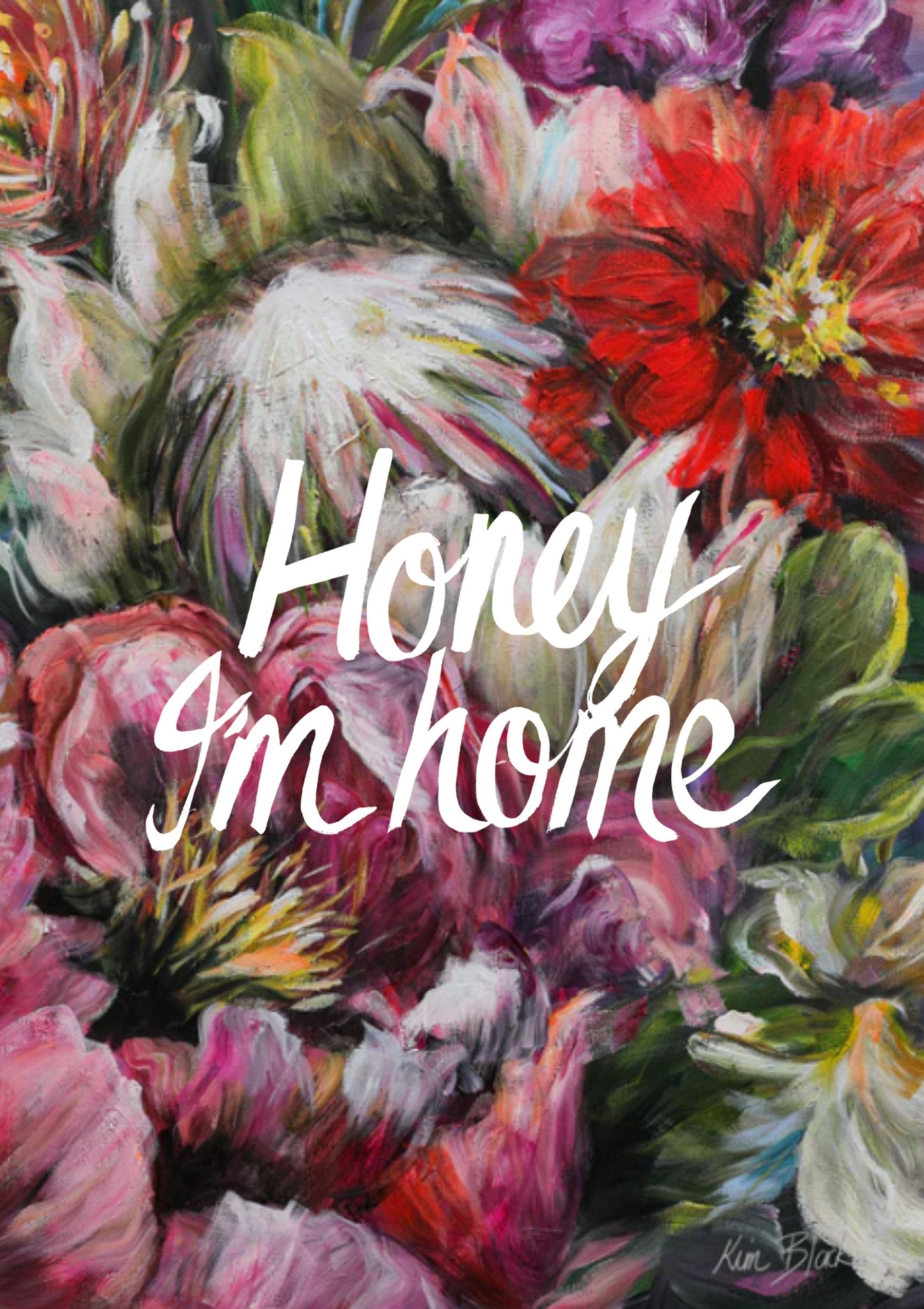 Honey I'm Home Canvas Print