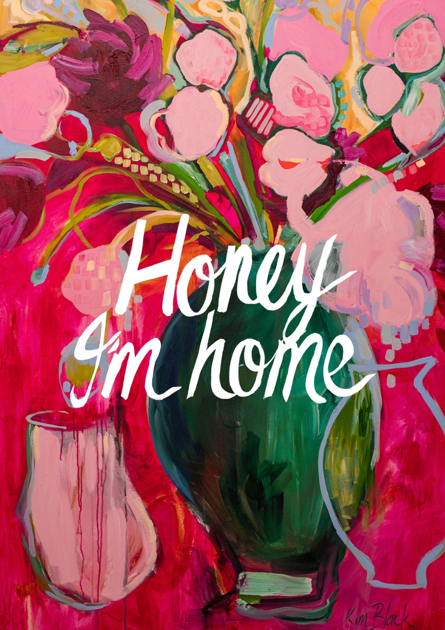Honey I'm Home Canvas Print