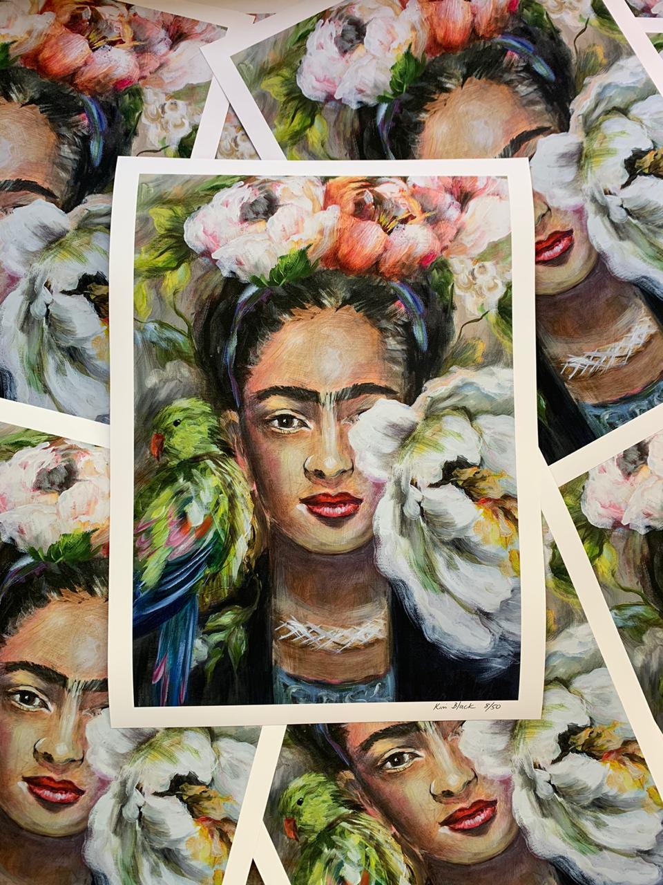Frida Poster Print - Kim Black - Ruthanne Collection
