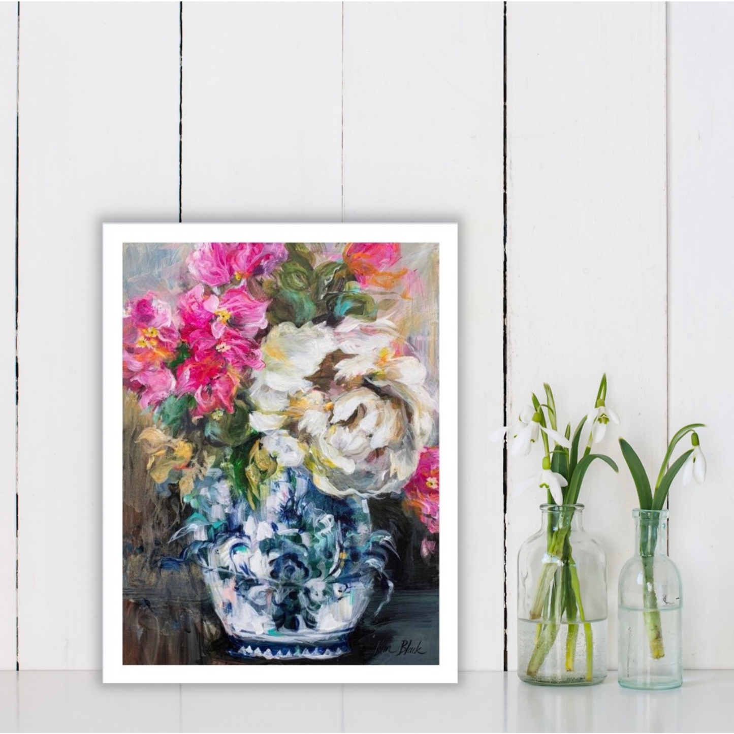 At Home Canvas Print | Cozy Wall Art | Ruthanne Collection