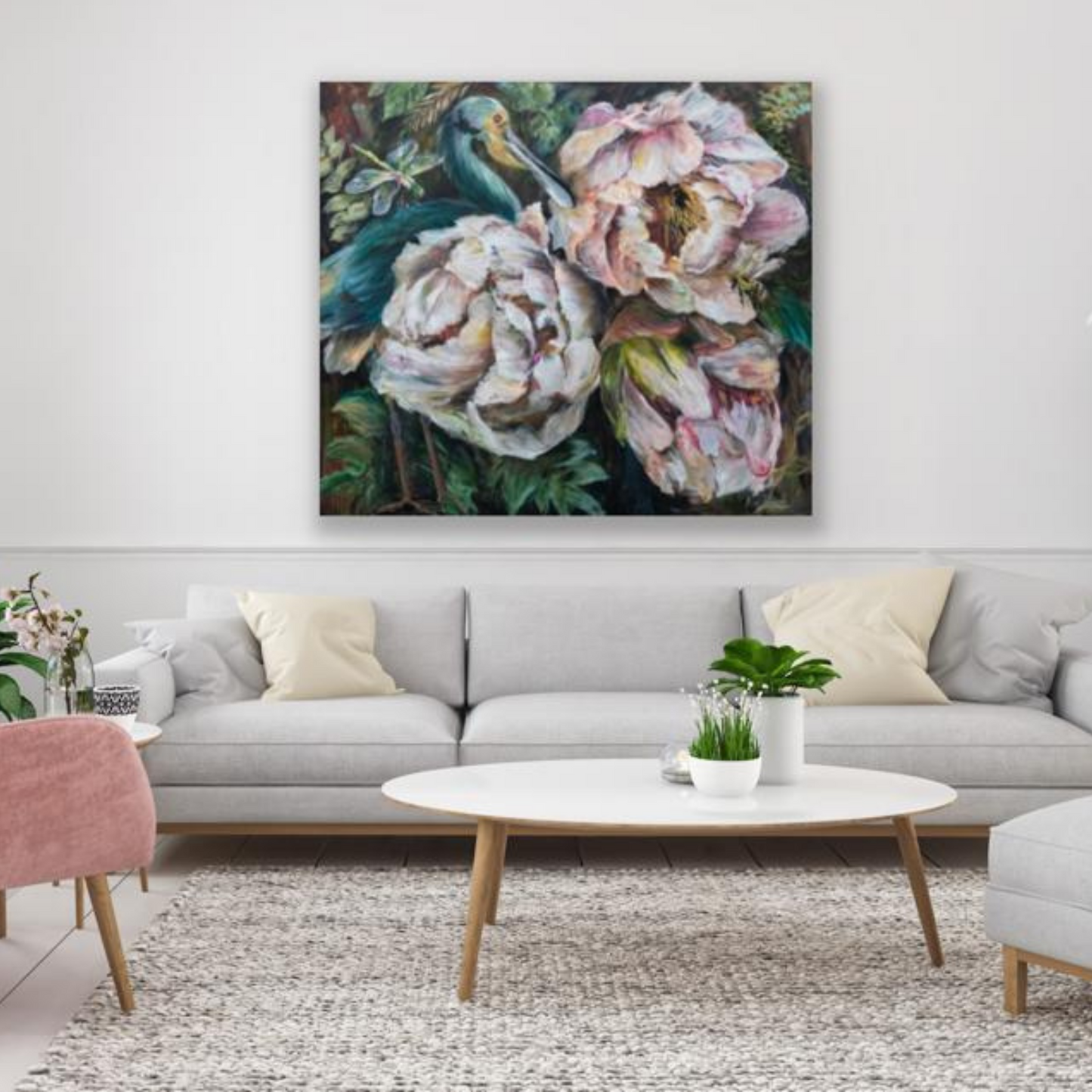 Celebrating Paradise Print on Wall - Kim Black - Ruthanne Collection