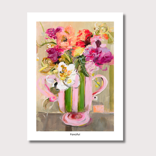 Fanciful - Limited Edition Signed A3 Poster Print by Kim Black
