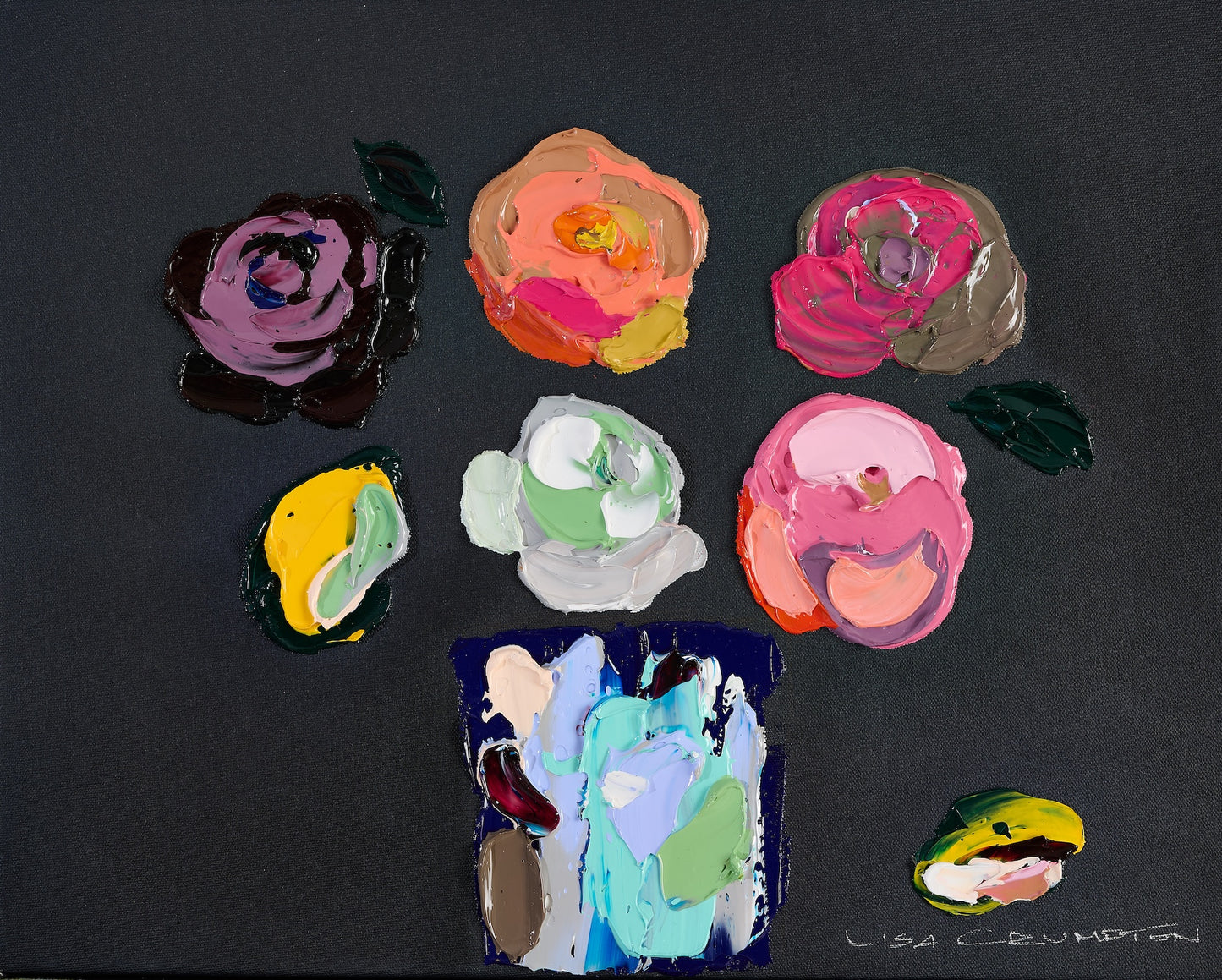 Five Roses l Canvas Print