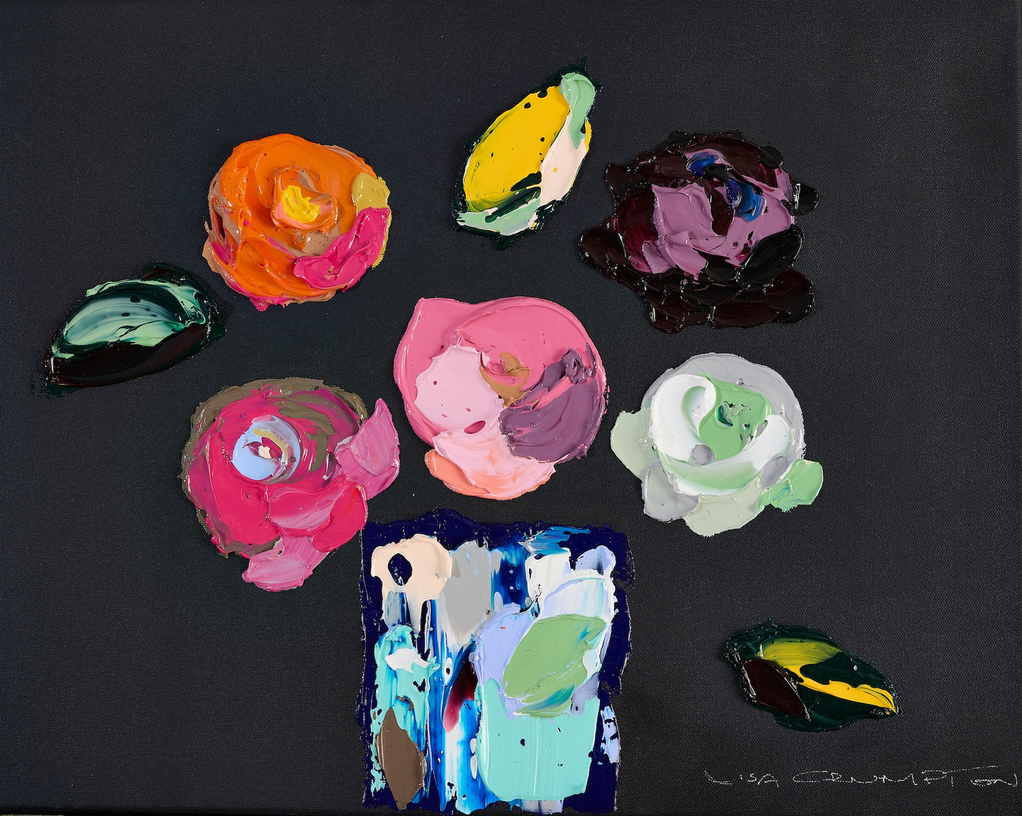 Five Roses ll Canvas Print