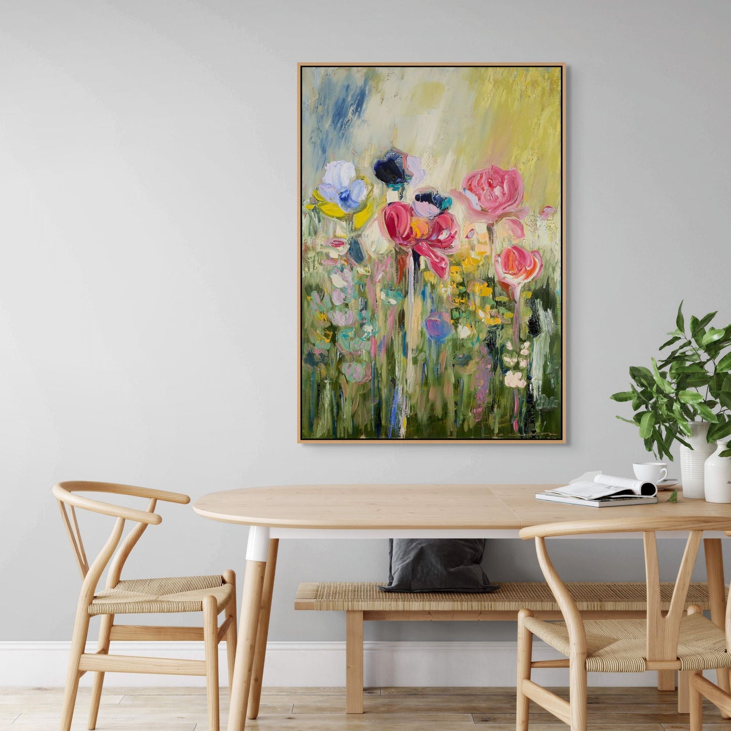 God Makes Things Grow Canvas Print