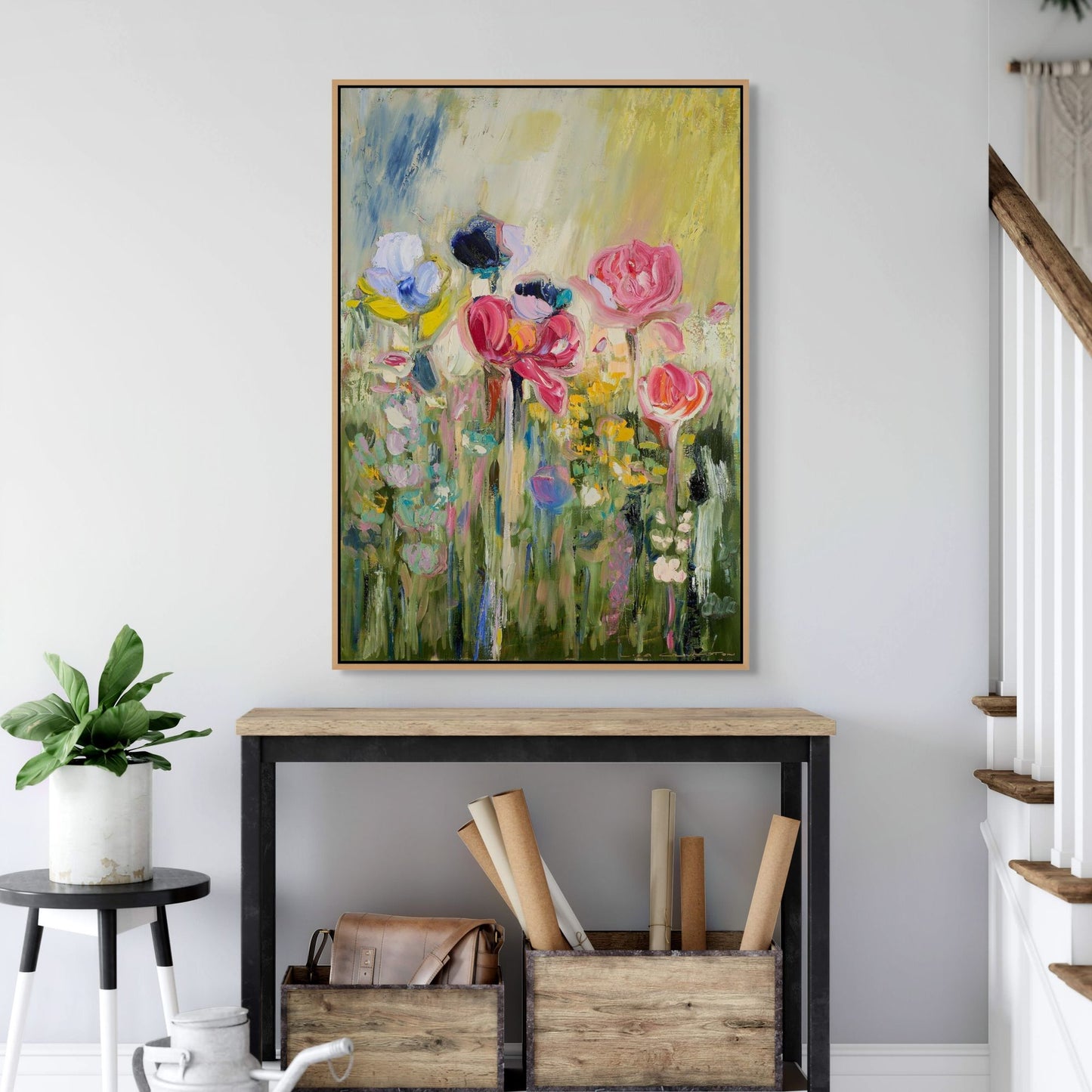 God Makes Things Grow Canvas Print