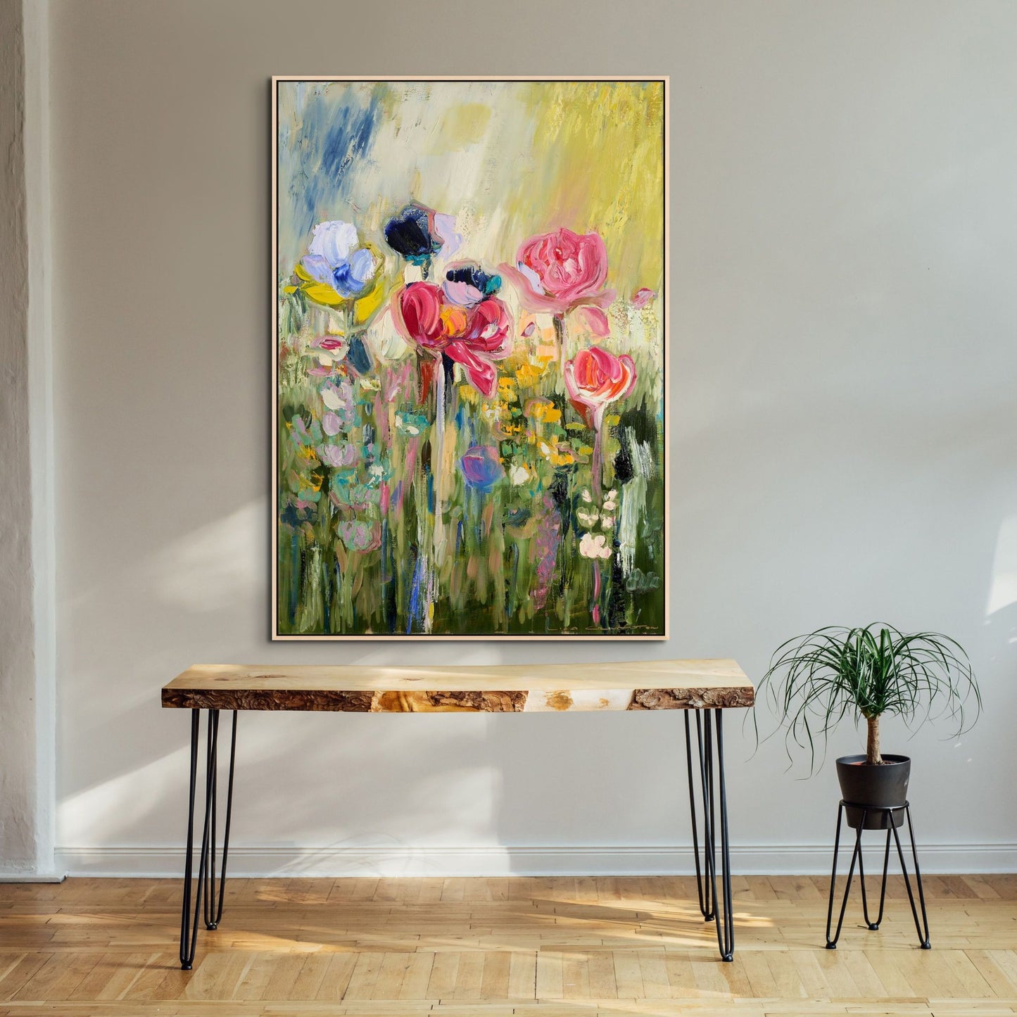 God Makes Things Grow Canvas Print