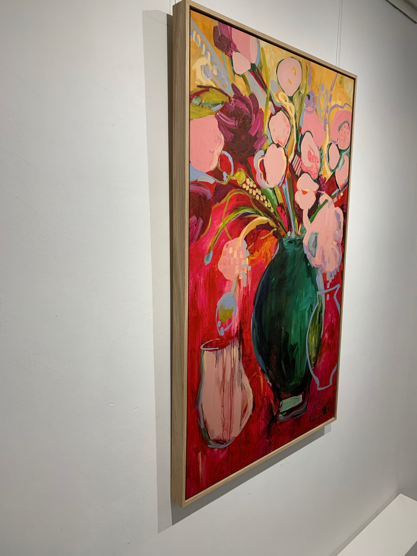 Colour Collab Canvas Print - Kim Black - Ruthanne Collection