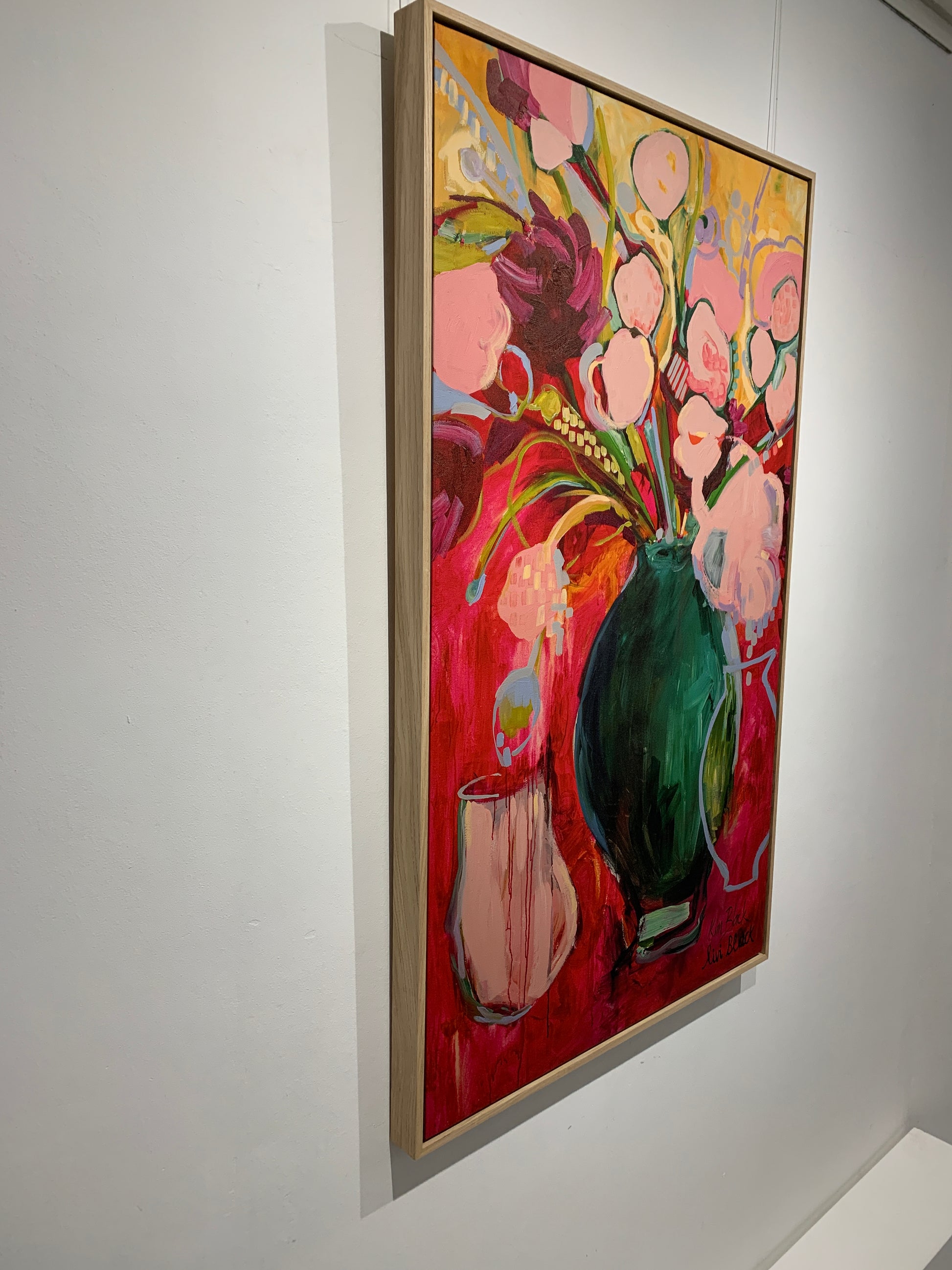 Colour Collab Canvas Print - Kim Black - Ruthanne Collection