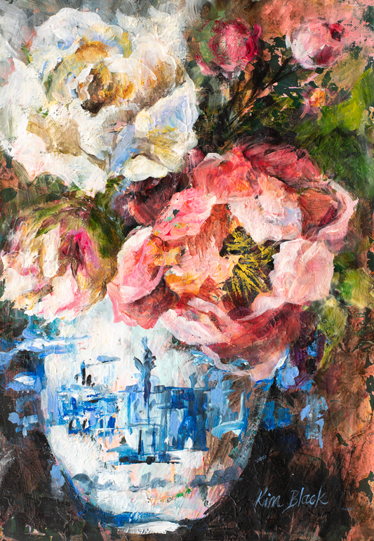 Joyful Peony - Kim Black - Ruthanne Collection