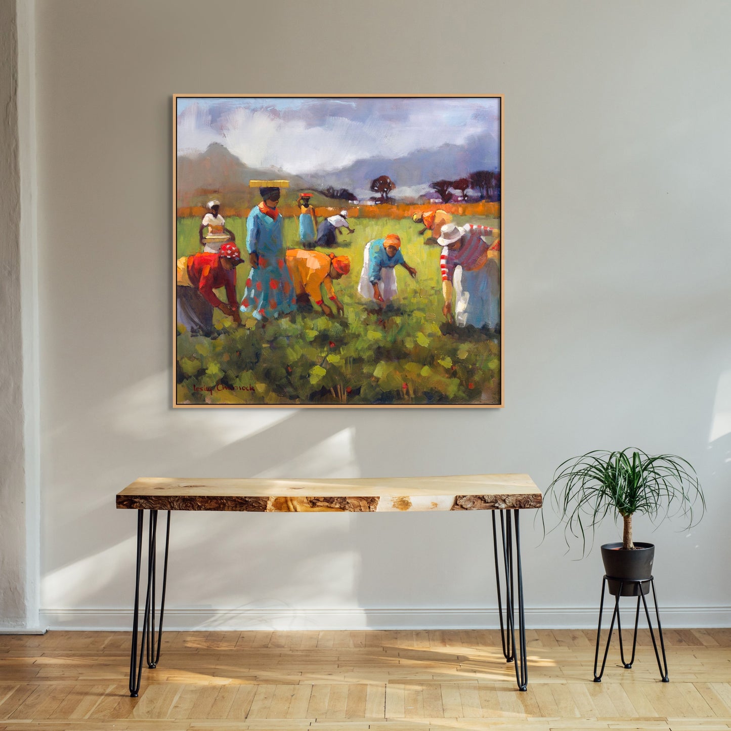 Jungle Vibes Canvas Print on Wall - Kim Black - Ruthanne Collection