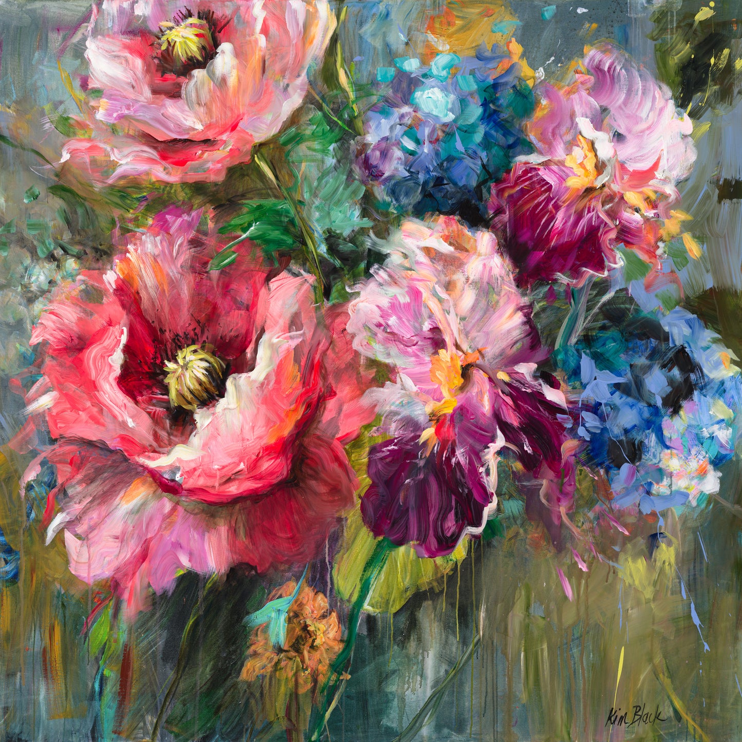 Garden Florale 2.0 Poster Print