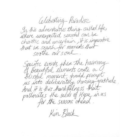 Celebrating Paradise Print - Kim Black - Ruthanne Collection
