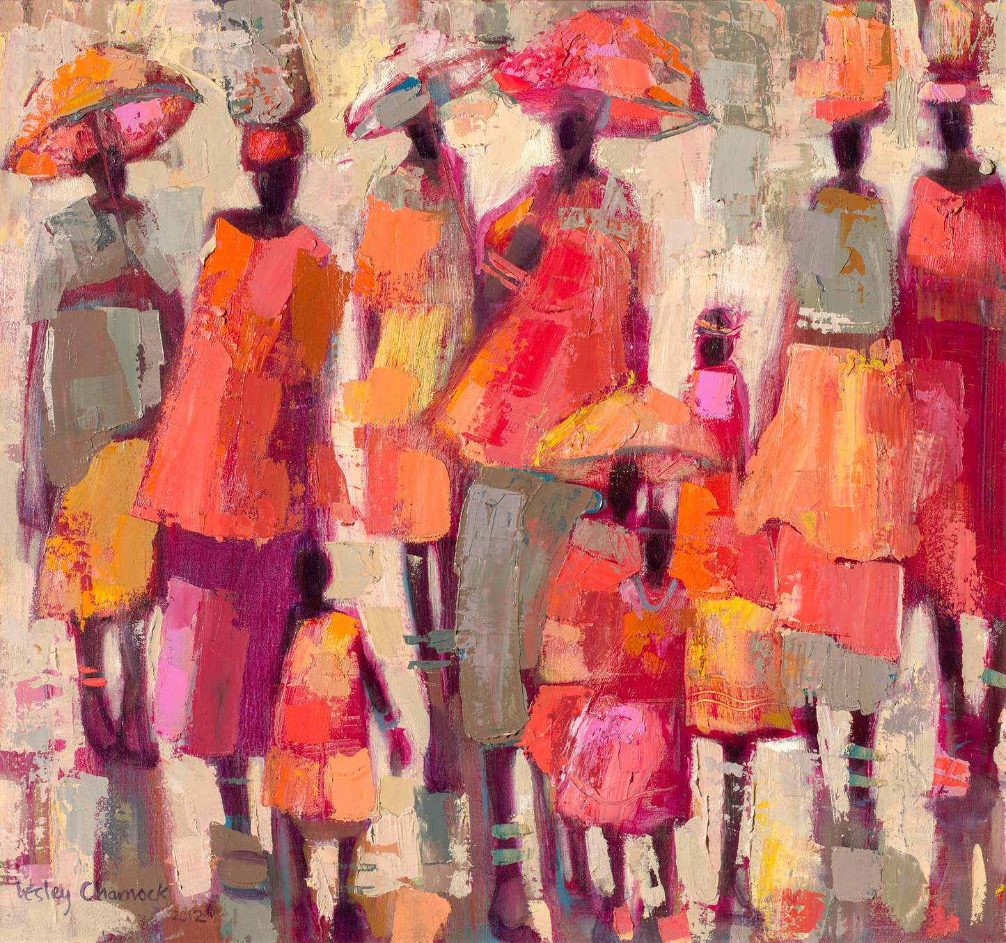 Women in the Sun Canvas Art - ruthanne collection