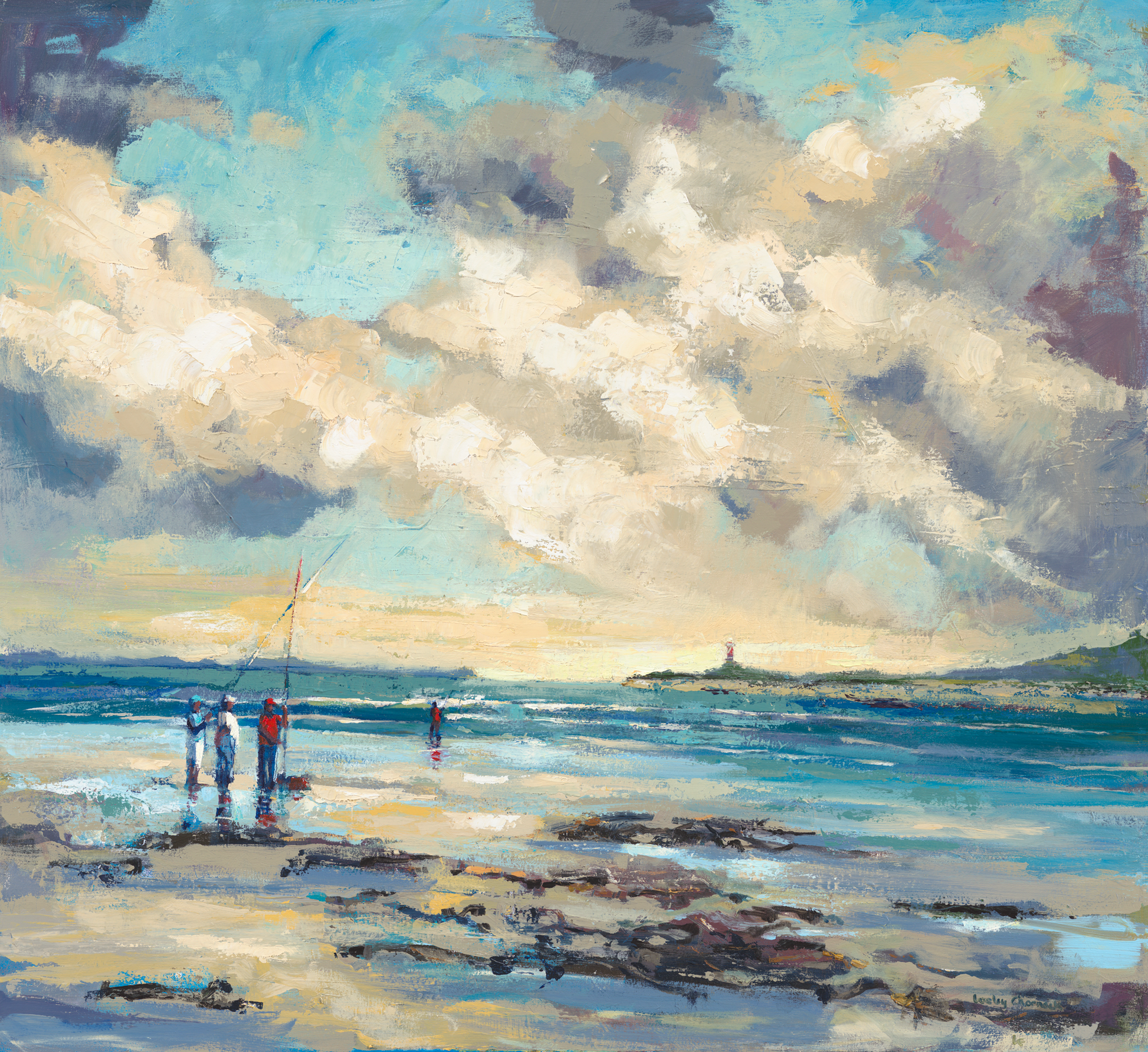 Cloudy Skies Canvas Print - Kim Black - Ruthanne Collection