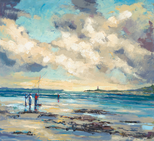 Cloudy Skies Canvas Print - Kim Black - Ruthanne Collection