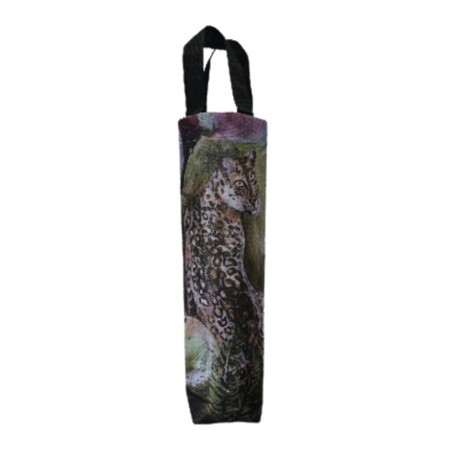 Leopard Wine Bag