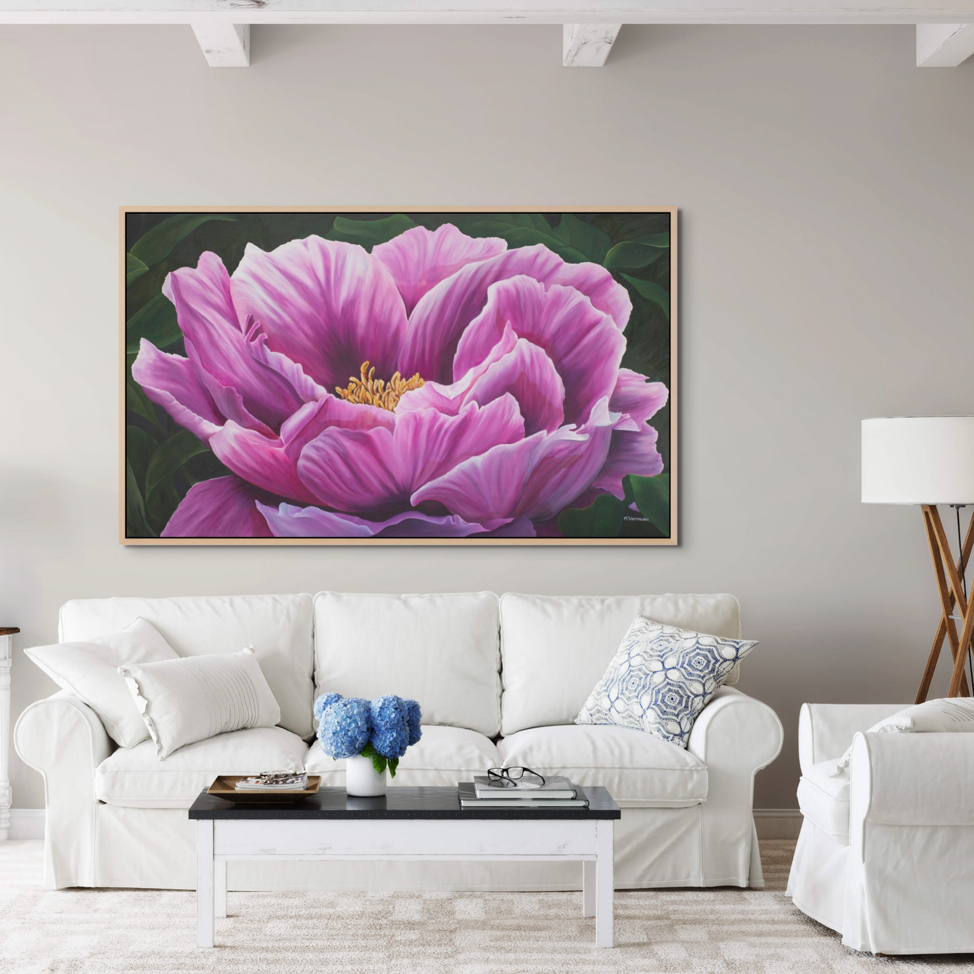 Lustrous Canvas Print on Wall - Marlie Vermeulen - Ruthanne Collection