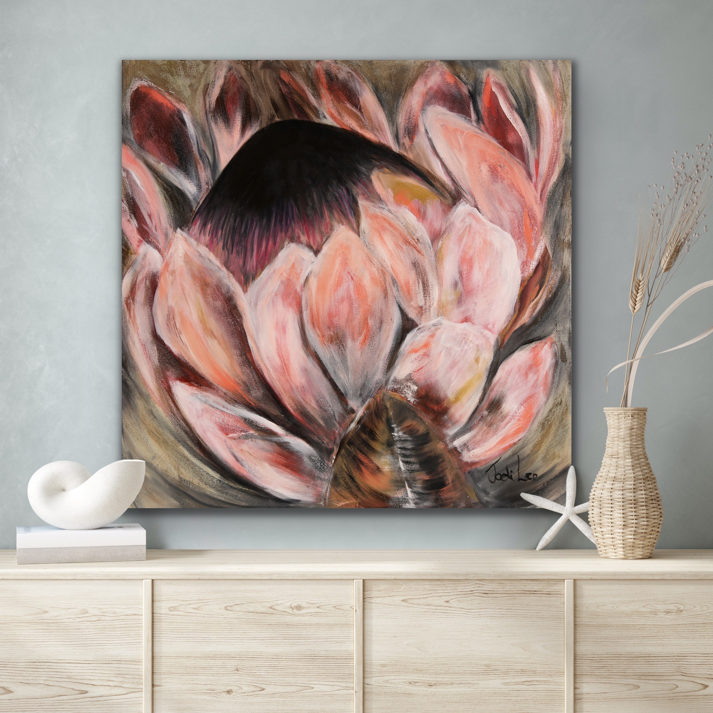 Pink Joy Canvas Print on Wall - Jodi Lee - Ruthanne Collection
