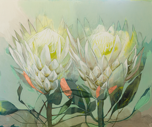 Protea Sisters - Vicky Sanders - Ruthanne Collection
