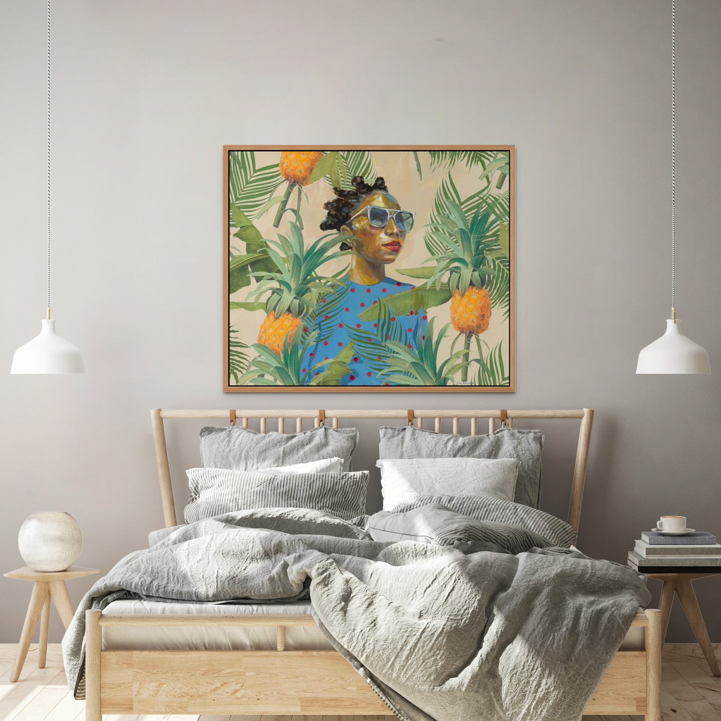 Tropical Dreams Canvas on the Wall - Lesley Charnock - Ruthanne Collection