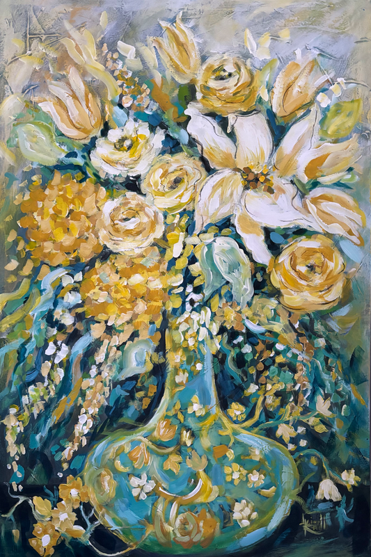 Whispers in a Vase Canvas Print