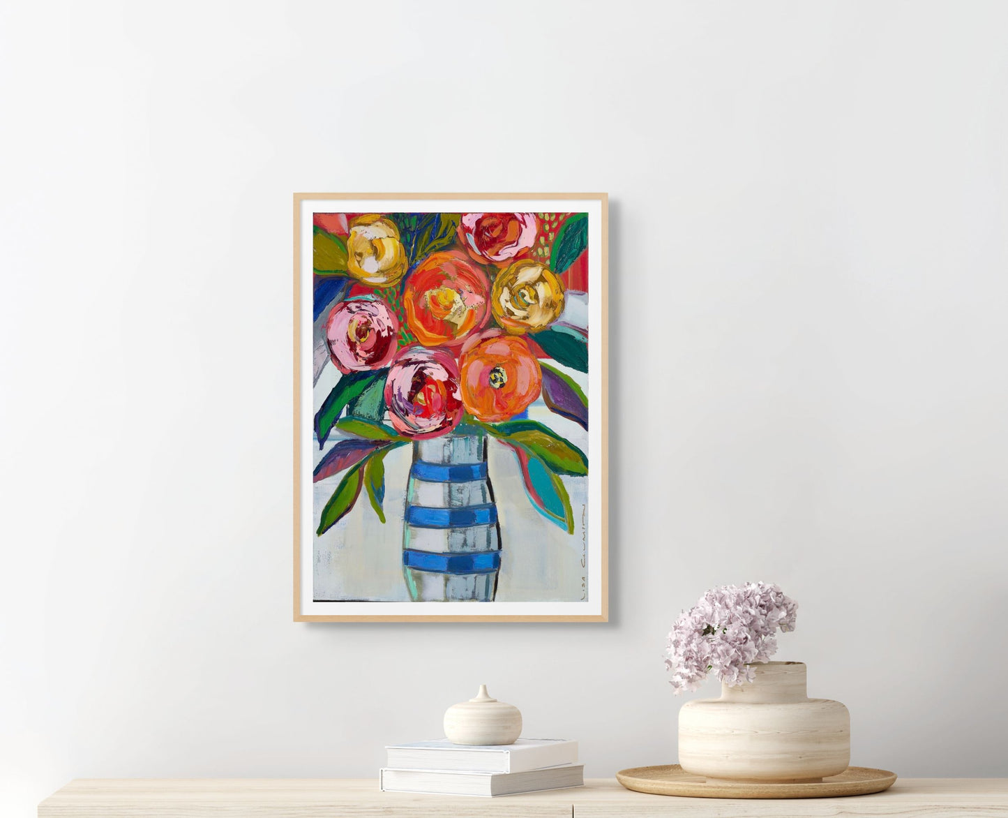 Bright Florals l Poster Print