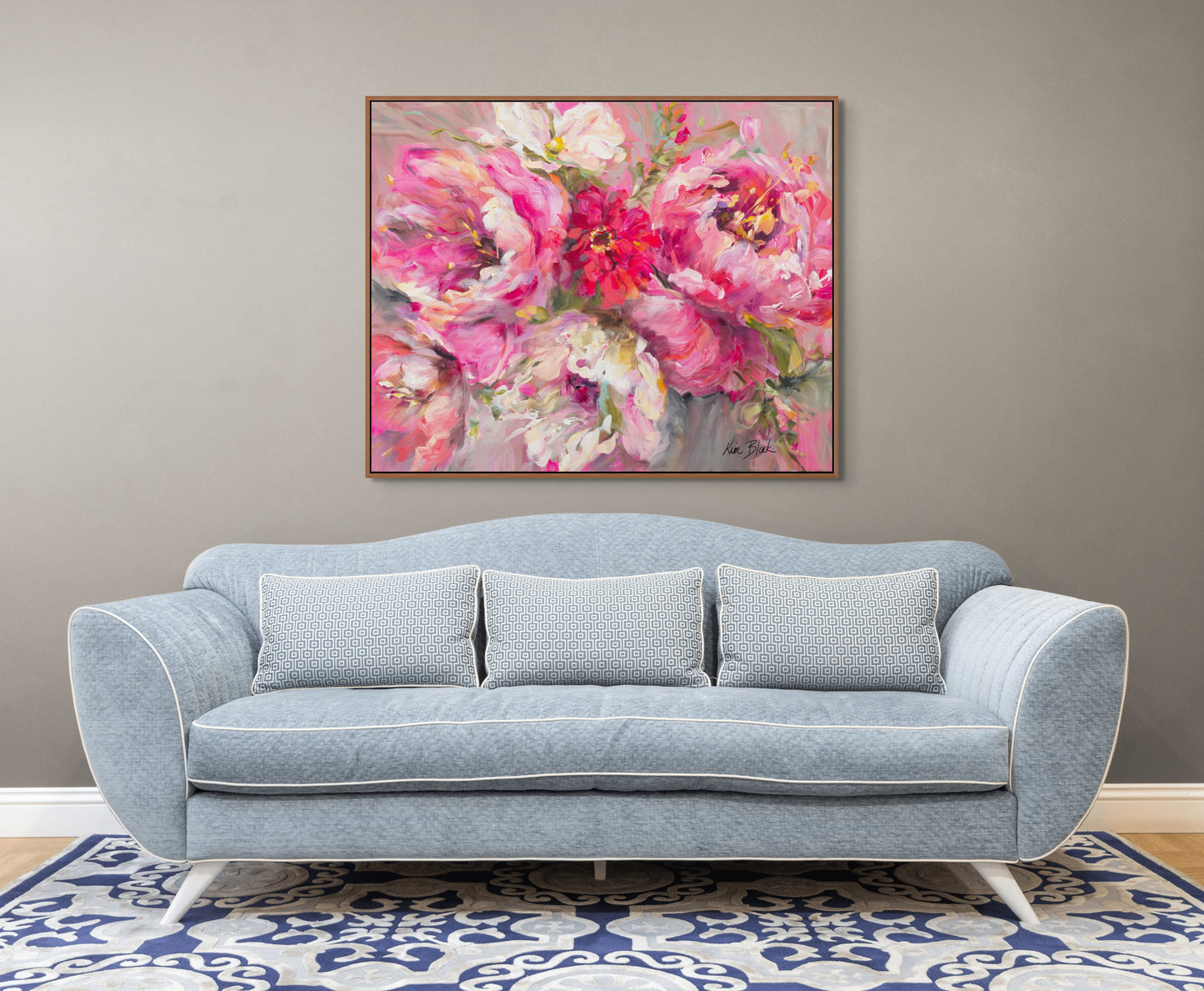Particularly Pink Canvas on the Wall - Kim Black - Ruthanne Collection