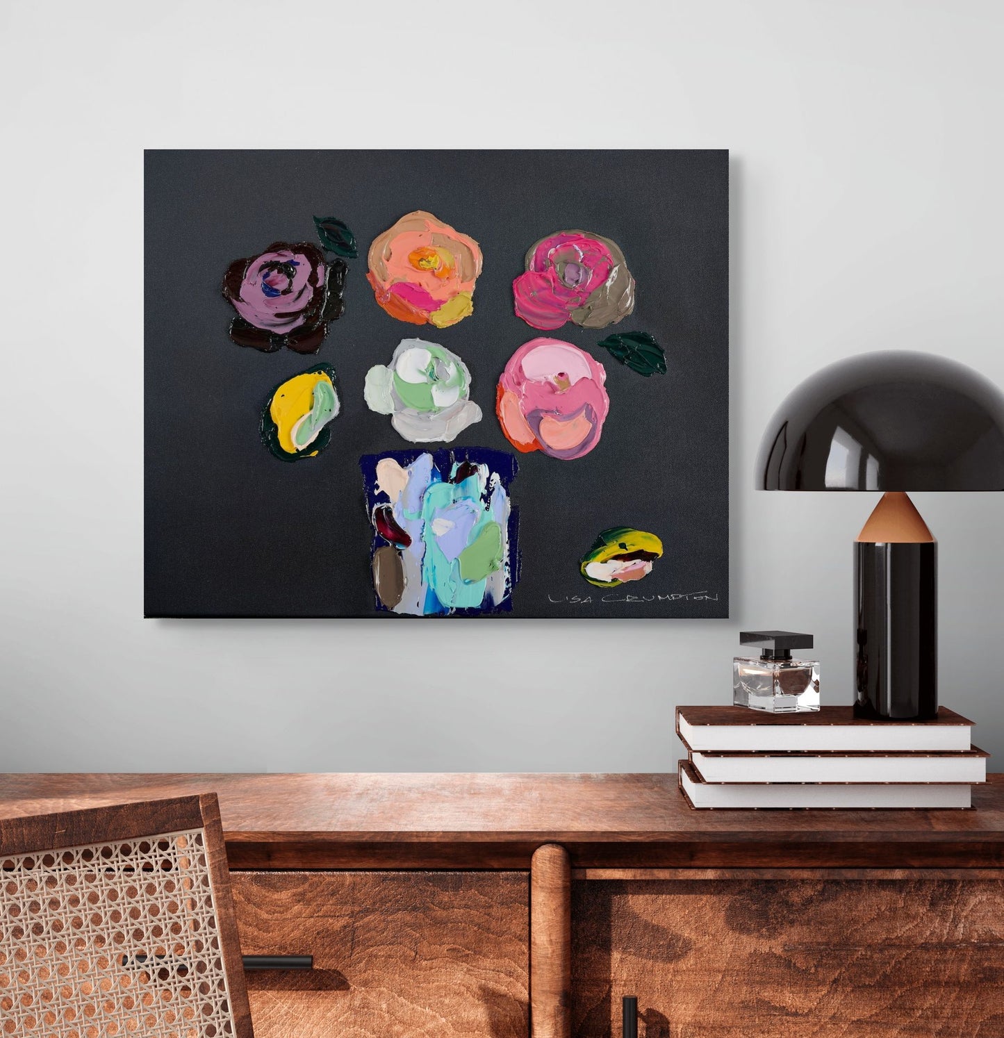 Five Roses l Canvas Print