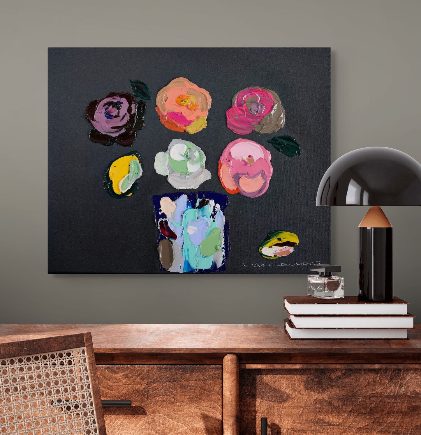 Five Roses l Canvas Print