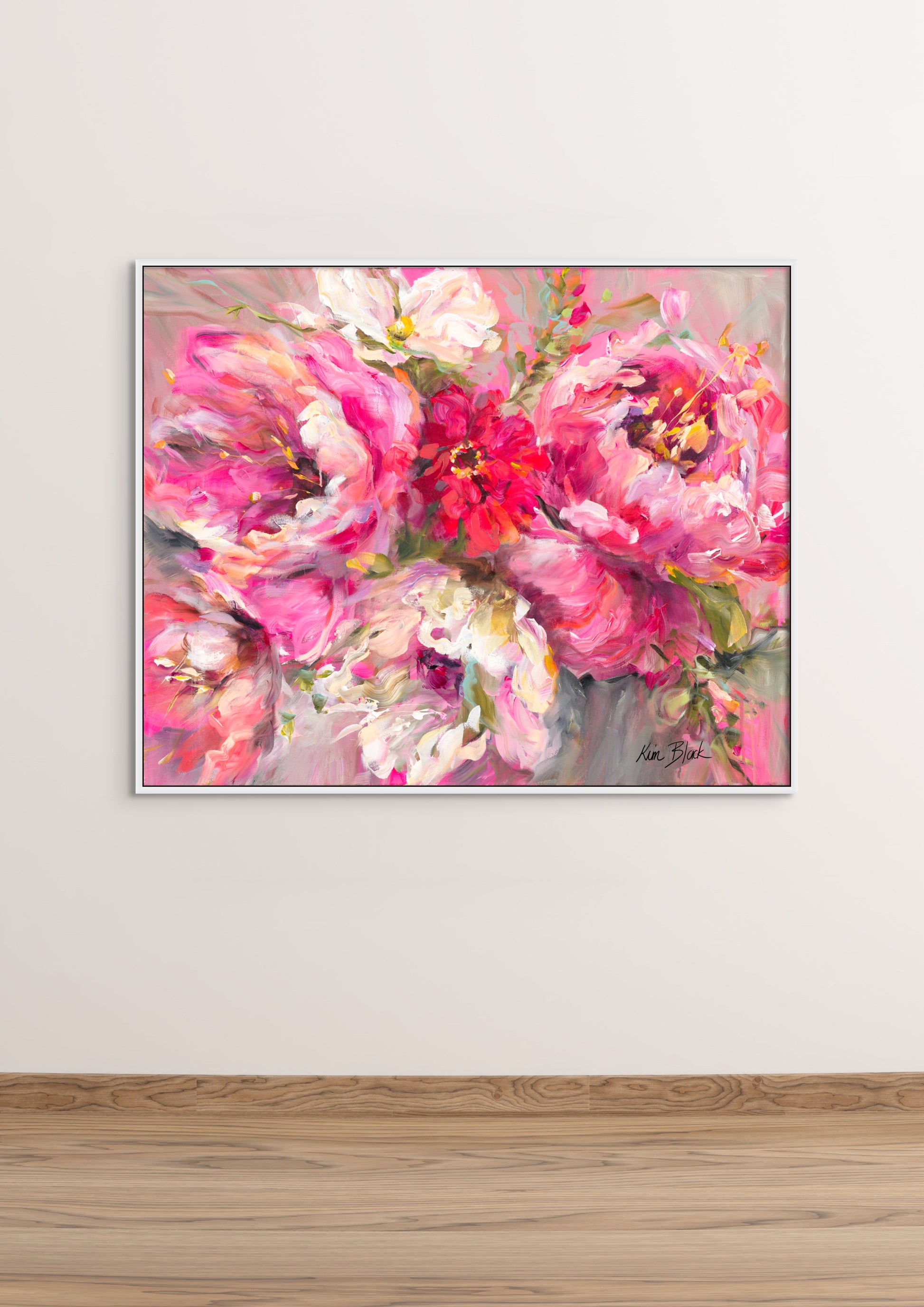 Particularly in Pink Print - Kim Black - Ruthanne Collection