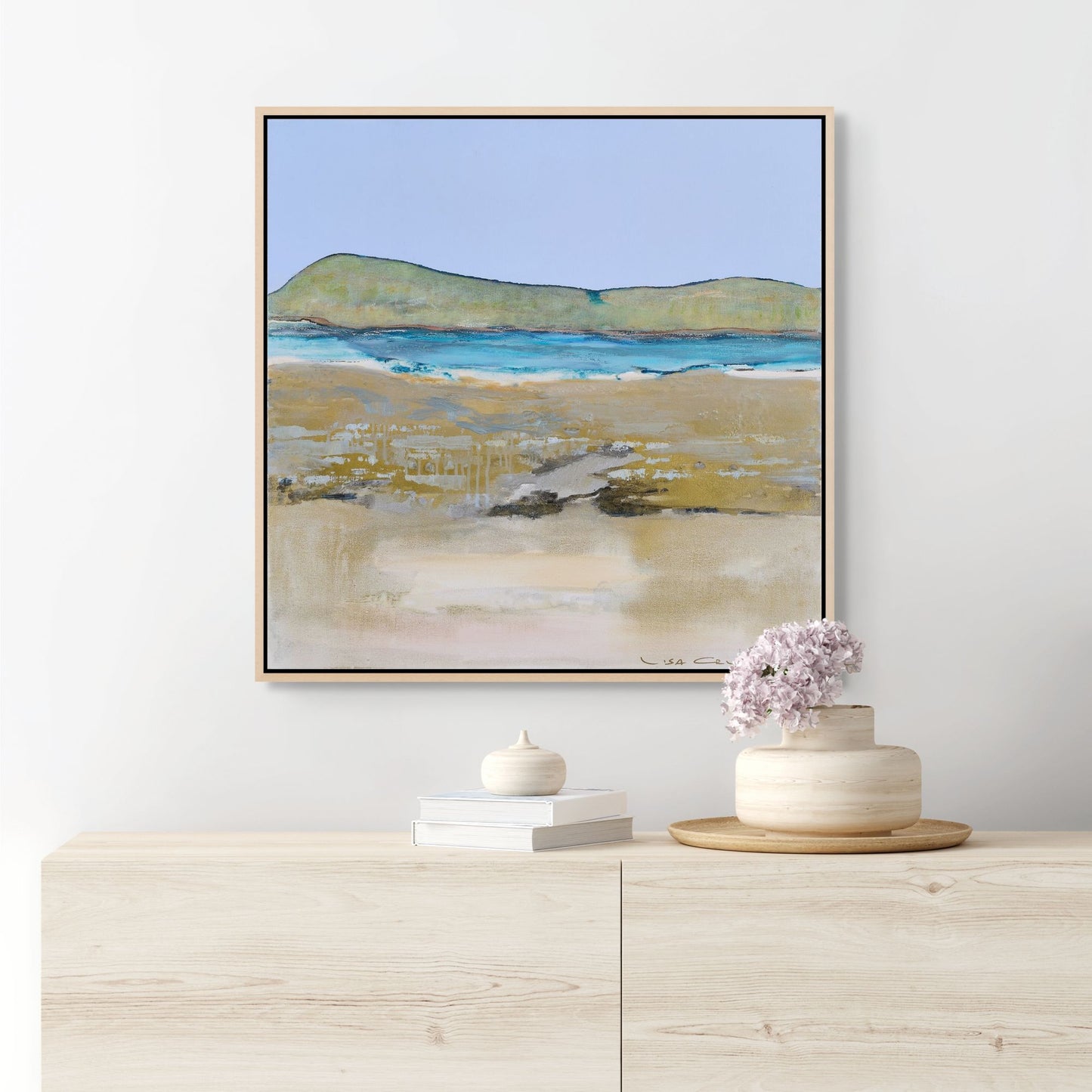Golden Sands lll Canvas Print