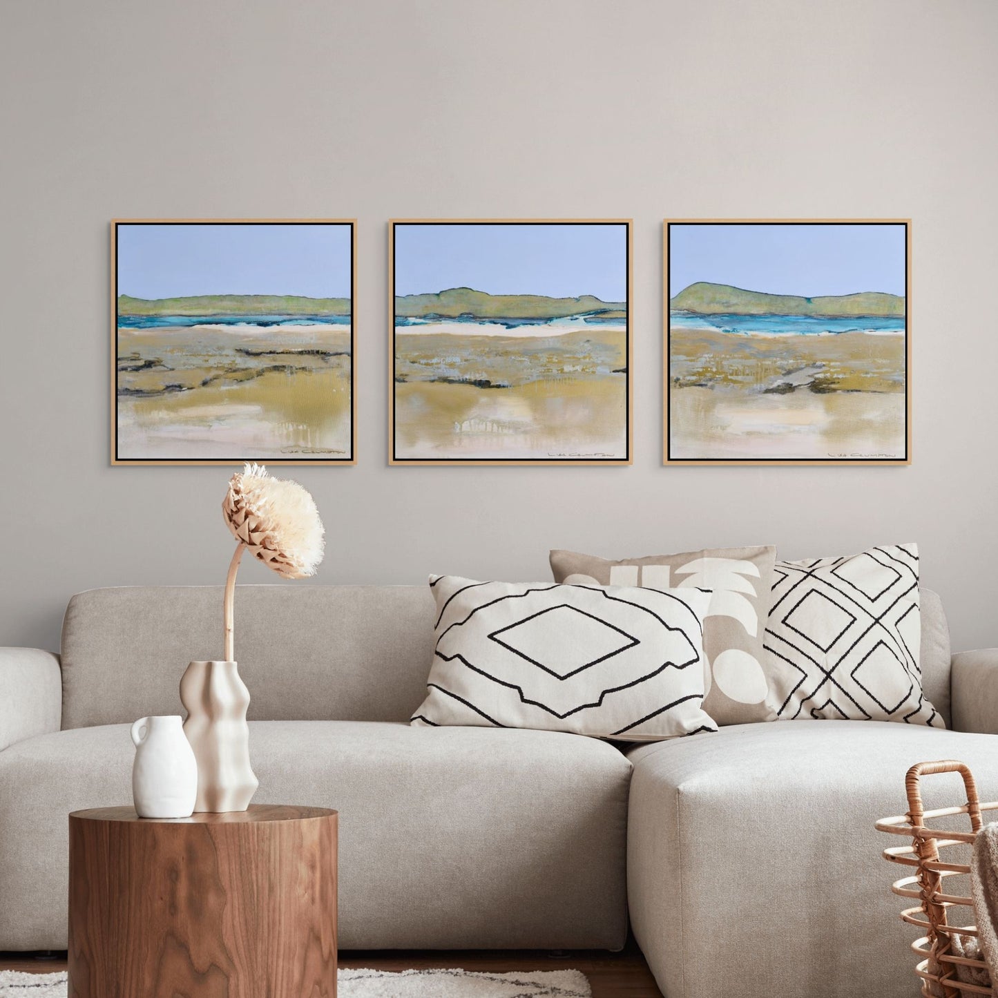 Golden Sands lll Canvas Print