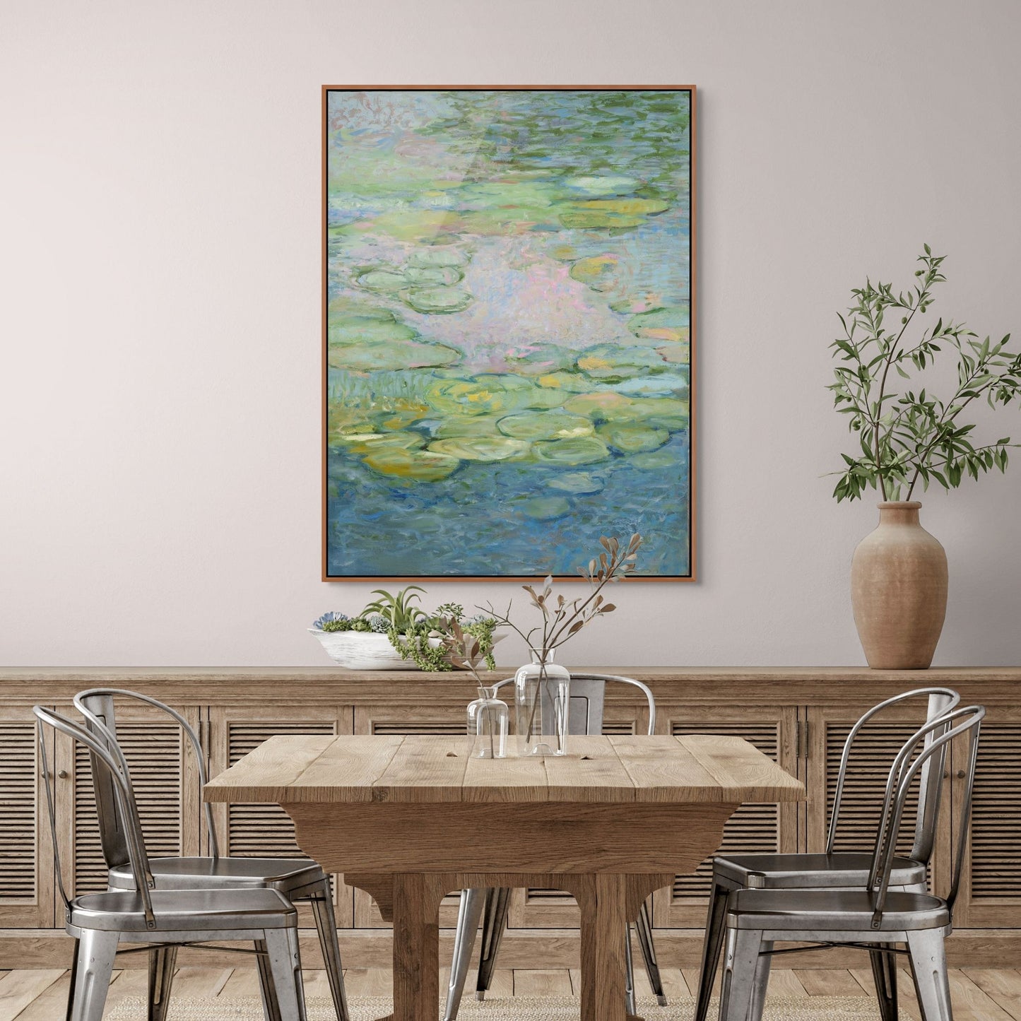 Water Lillies - Peace Canvas Print