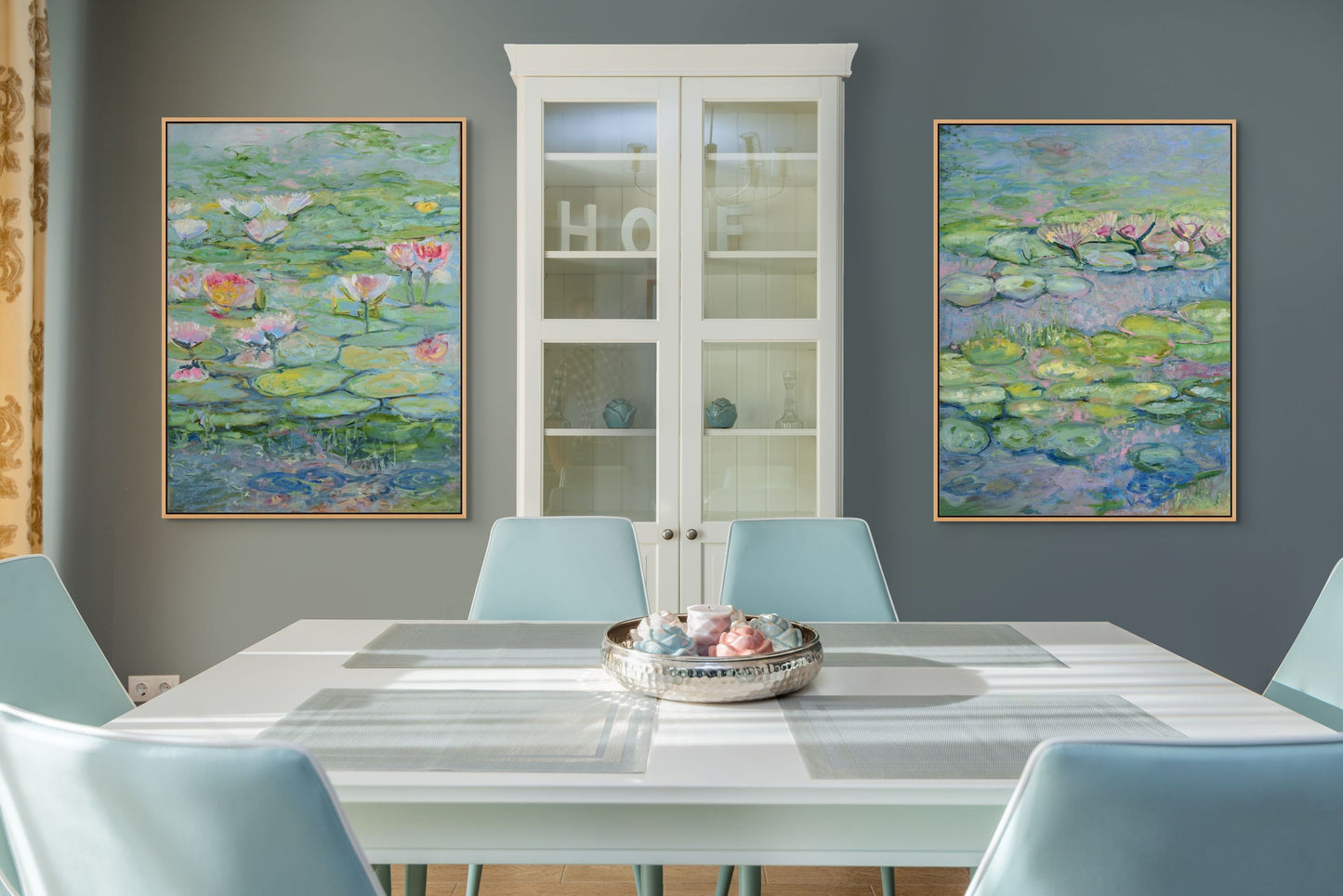 Water Lillies - Unity Canvas Print