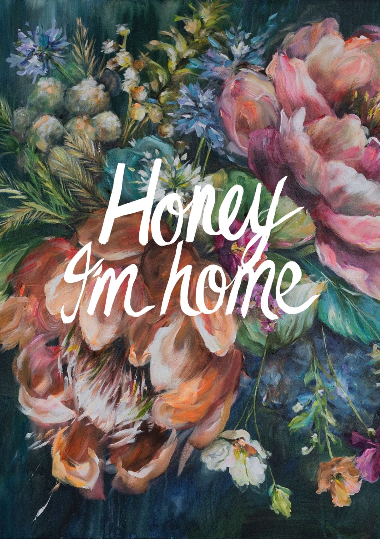Honey I'm Home Canvas Print
