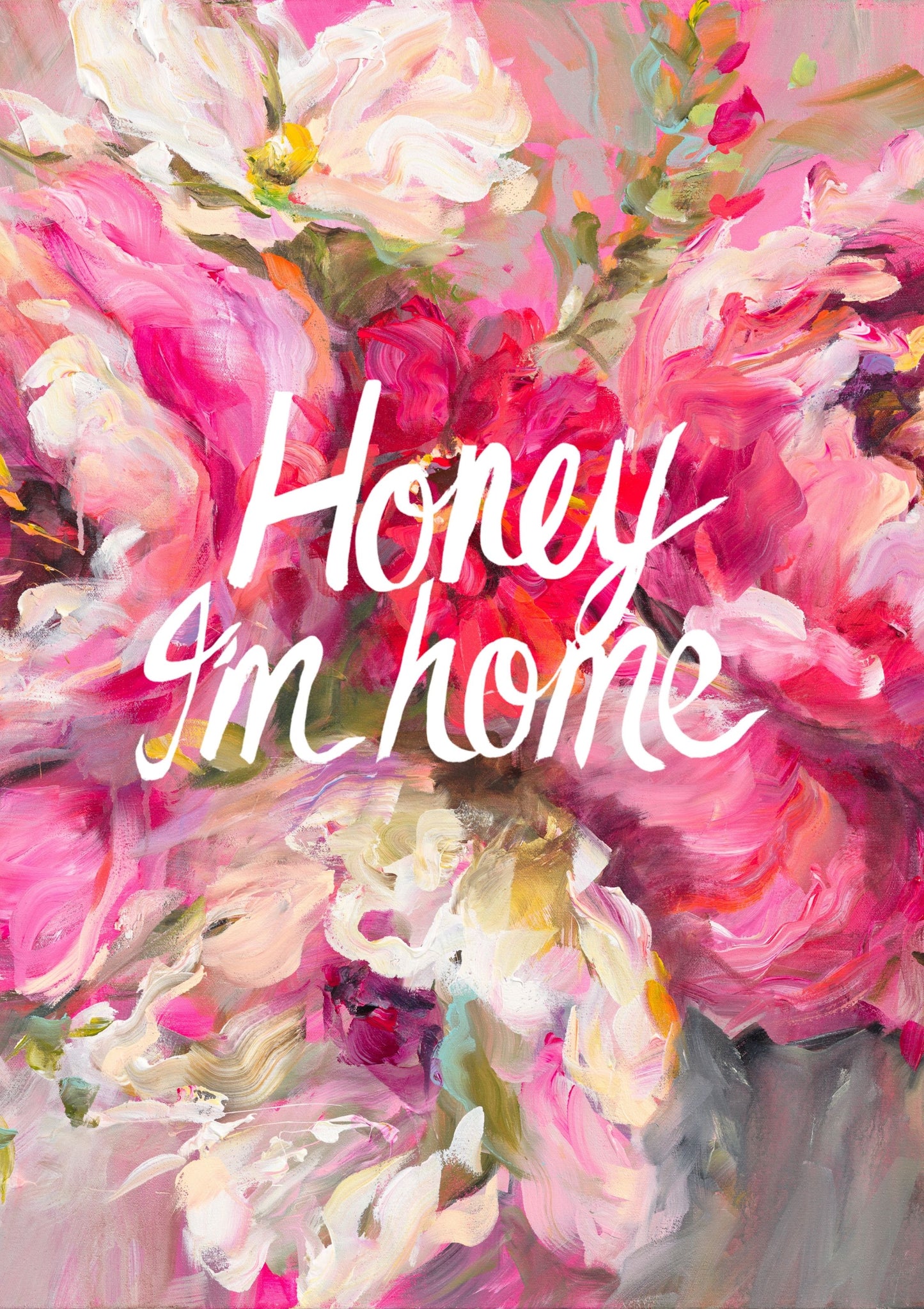 Honey I'm Home Canvas Print