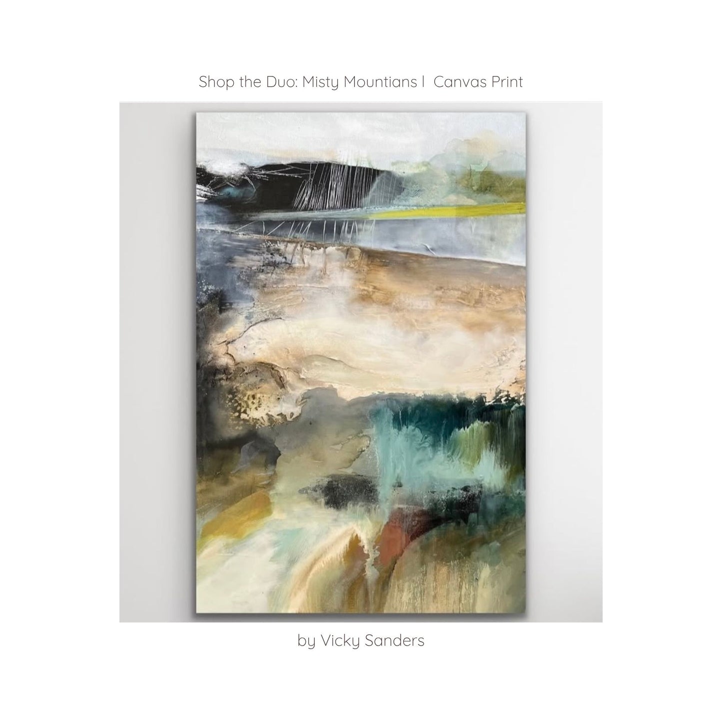 Misty Mountain ll Canvas Print