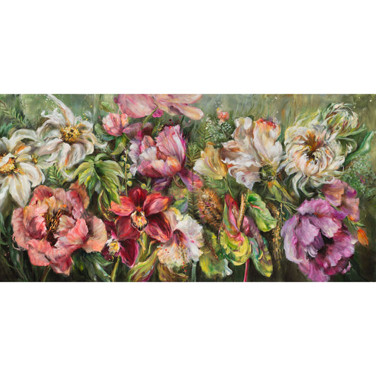 A Peace of The Garden Canvas Print