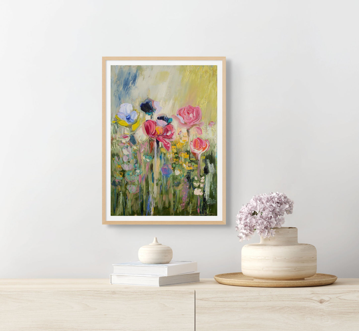 God Makes Things Grow Poster Print