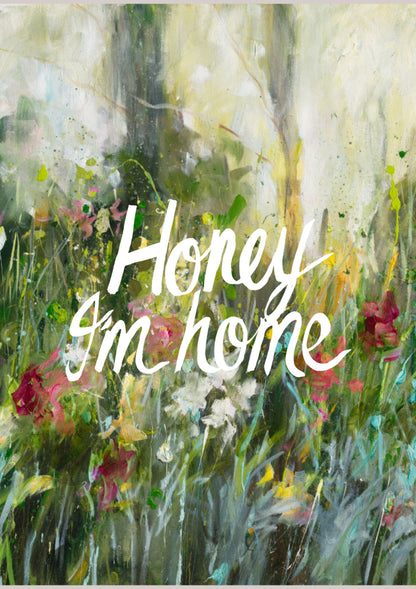 Honey I'm Home Canvas Print