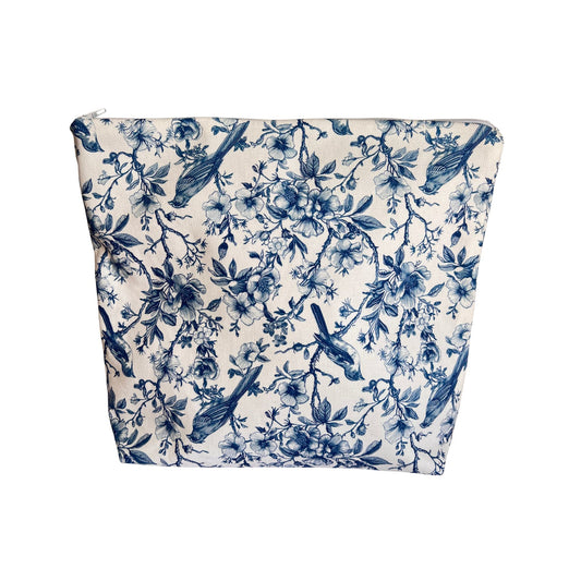 Blue Birds Toiletry Bag