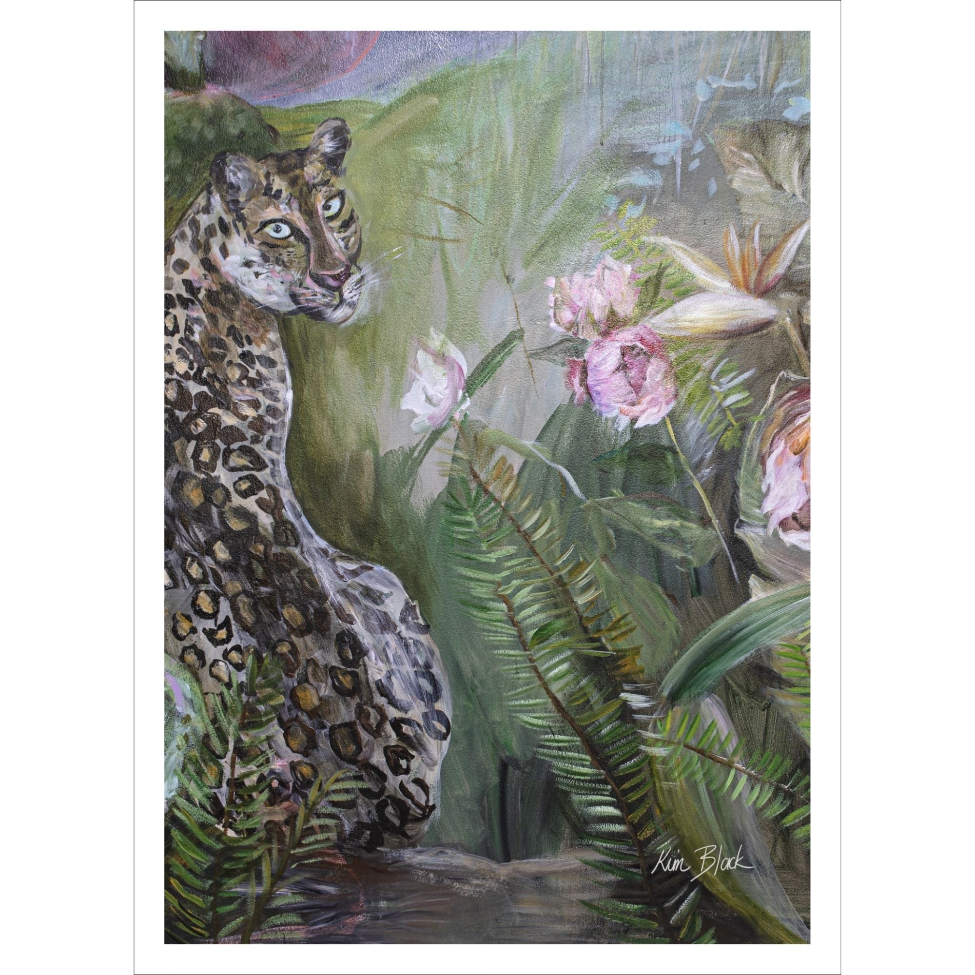 Leopard Poster Print – Ruthanne Collection
