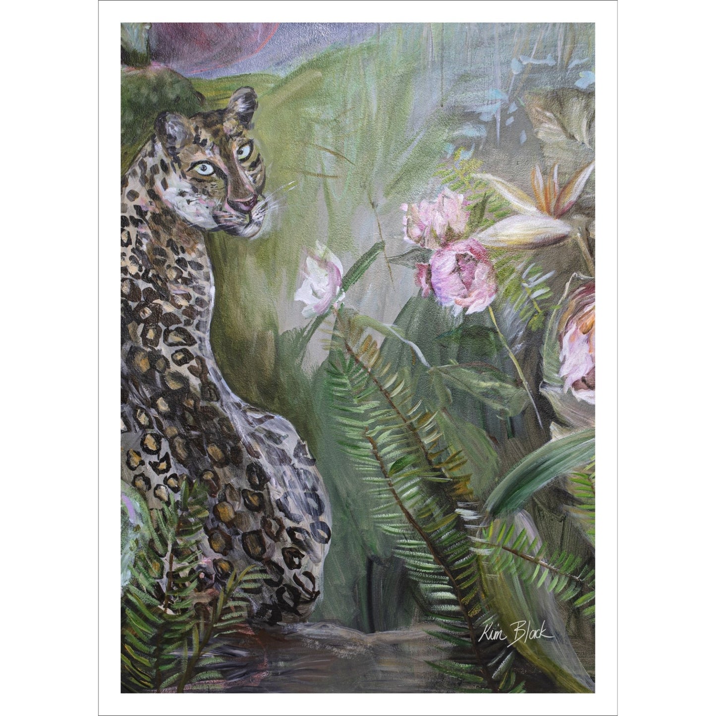 Leopard Poster Print