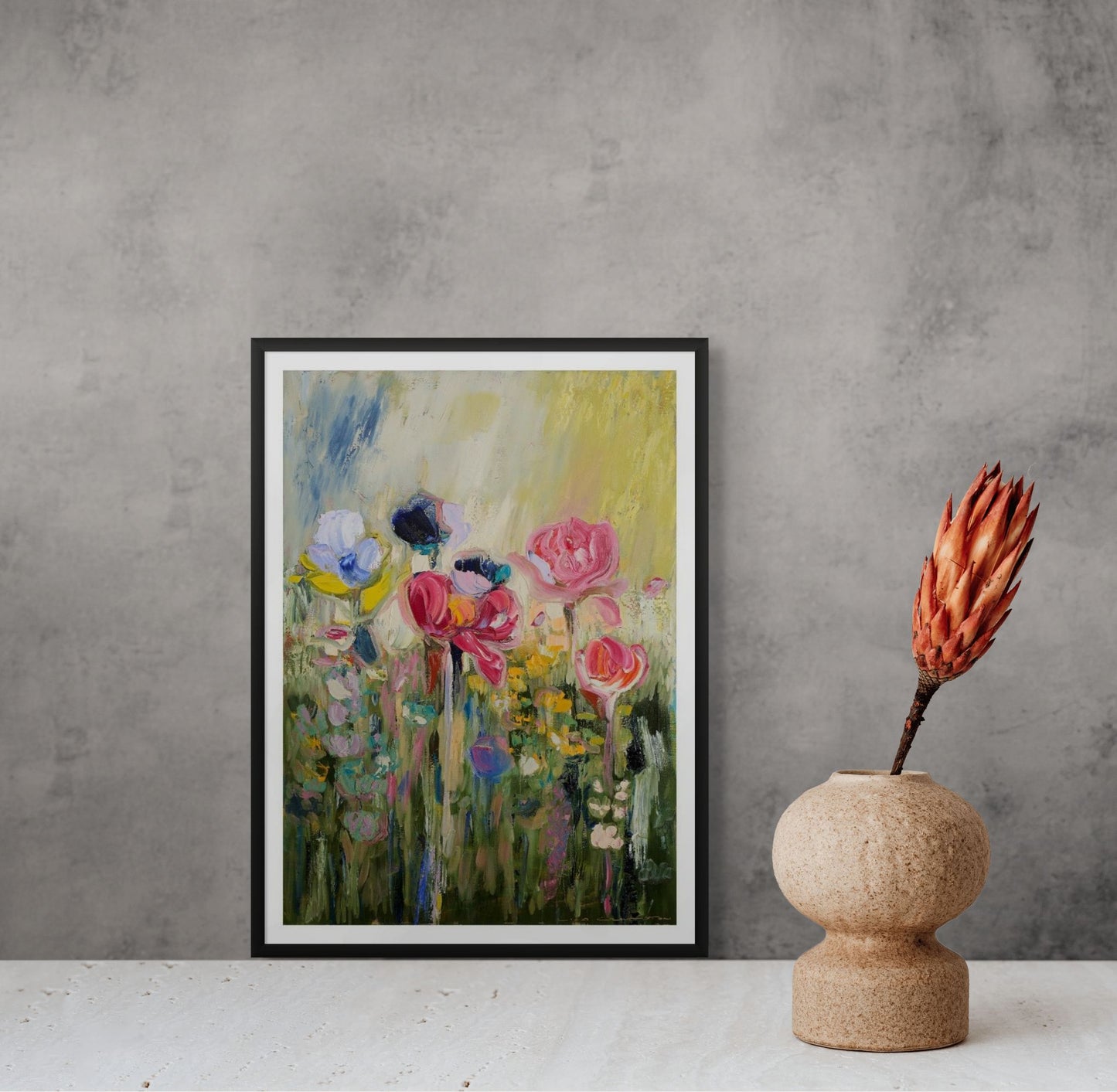 God Makes Things Grow Poster Print