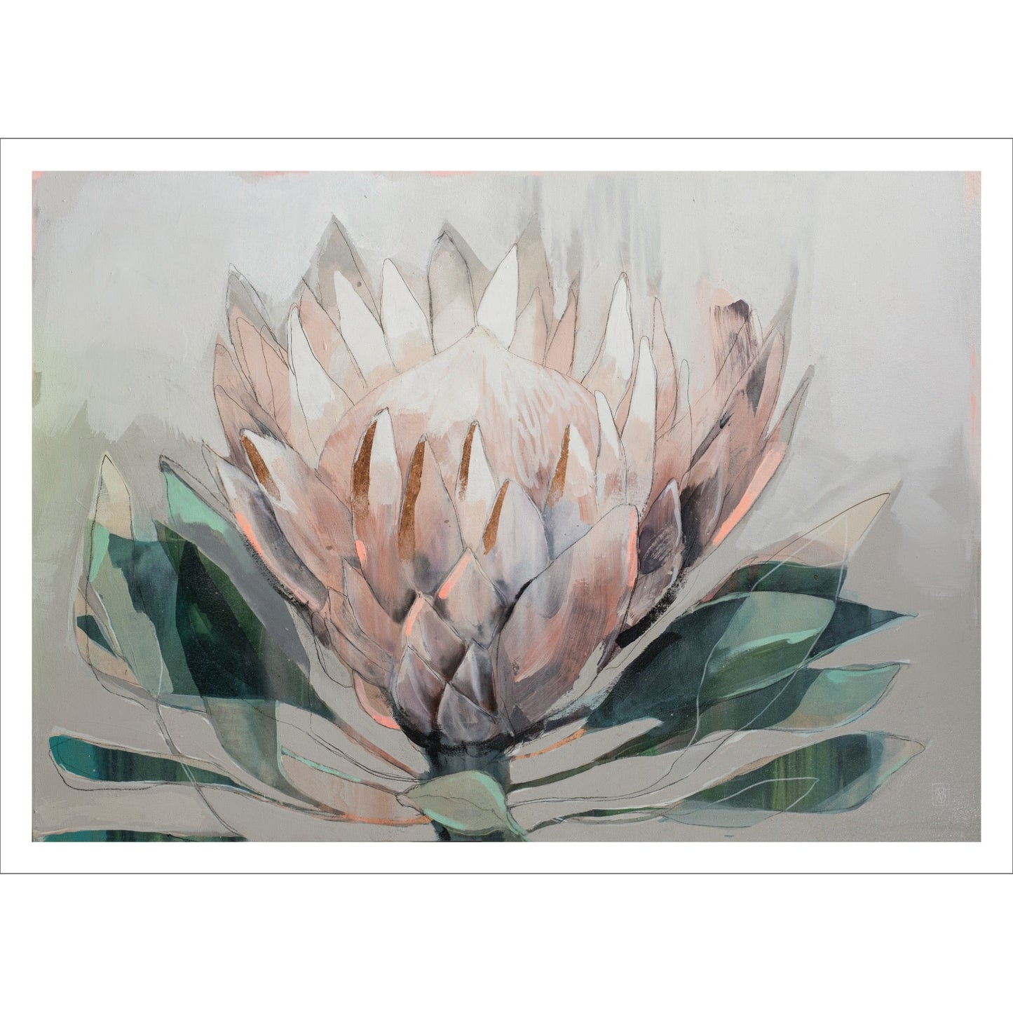 Floral Royale Poster Print